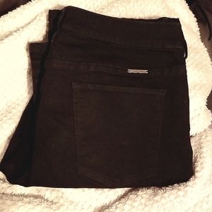 Solid black Boot cut Jeans Size 10